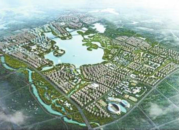 媒体报道 | 黄冈加快白潭湖片区项目建设